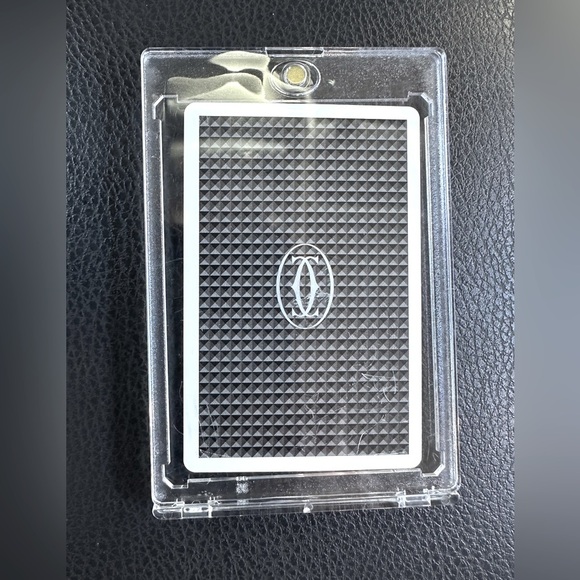 6 of Hearts Playing Card in Clear Case - Picture 2 of 2